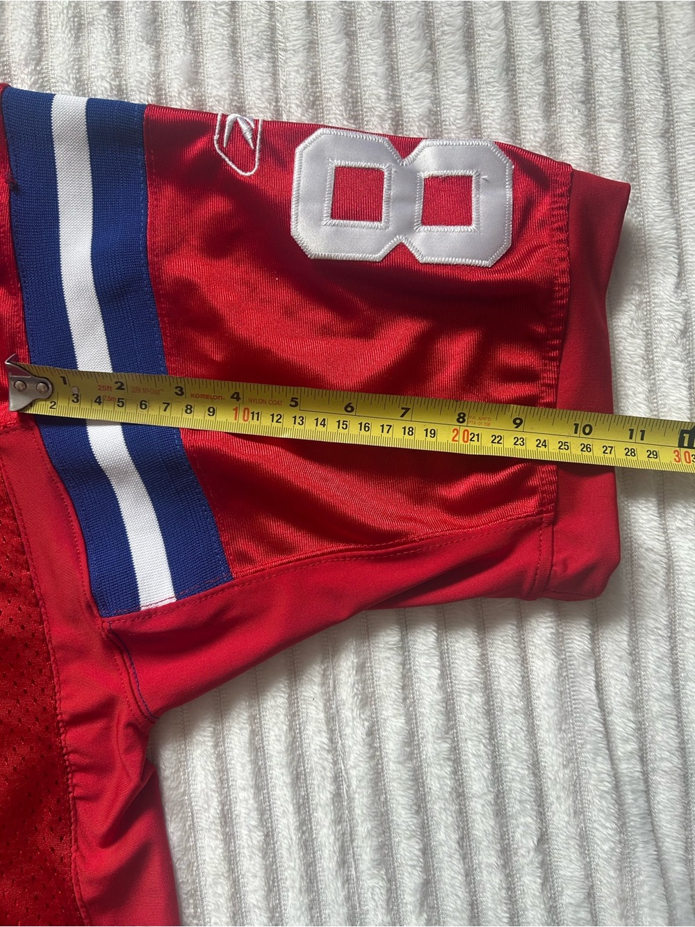 Vintage Reebok NFL Patriots Wes Walker NFL 50th Anniversary Jersey Size 50 - Picture 11 of 11